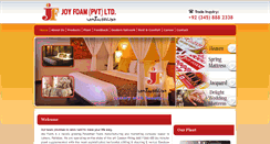 Desktop Screenshot of joyfoam.com